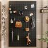 Perforated board storage rack wall shape multi-functional integrated storage rack desk hanging board behind the entrance door