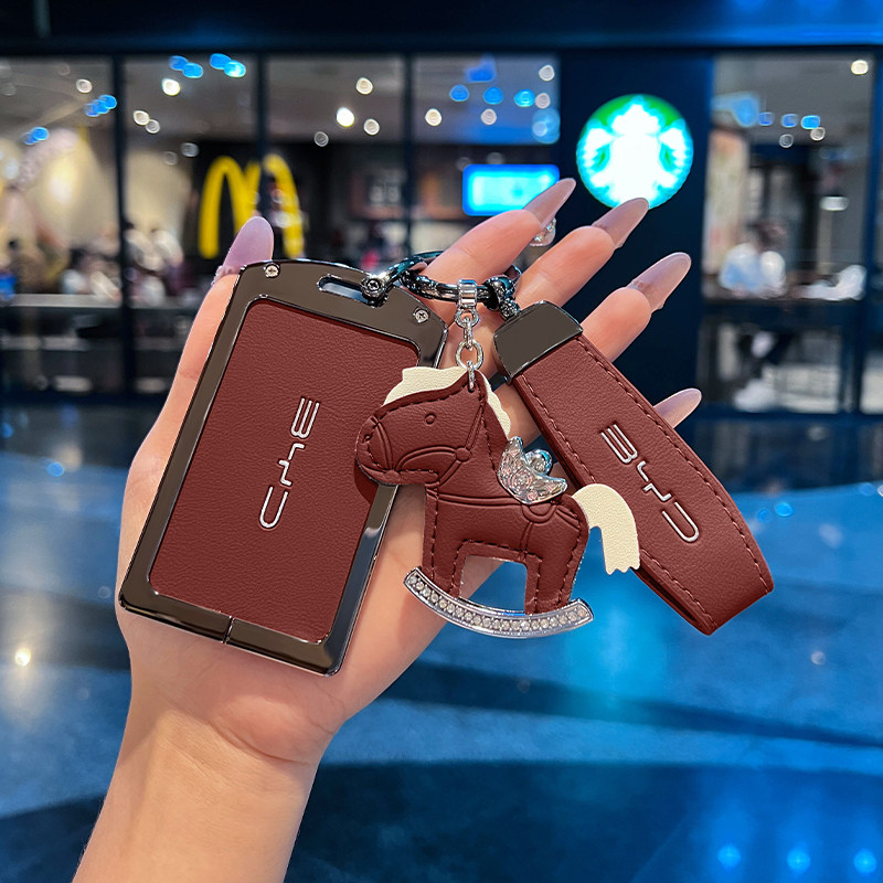 比亚迪卡片钥匙套汉EV唐dmi宋pro秦plus海豚元海豹NFC卡包车壳扣,淘宝优惠券,粉丝福利购,淘宝优惠卷