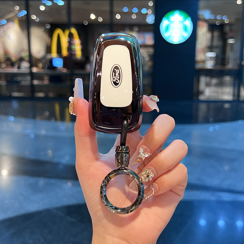 福特福克斯钥匙套蒙迪欧福睿斯锐界L锐际探险者翼博翼搏金牛座扣 - 图3