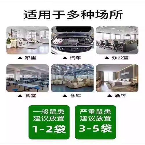 强力驱避丸驱虫防鼠发动机舱驱鼠神器室内室外虫鼠驱避丸去除耗子 - 图2