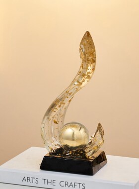 快速发货风生水起电o视柜酒柜装饰桌面摆件轻奢高档高级感客厅乔