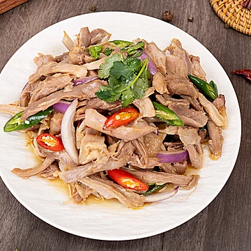 锅圈食汇椒麻鸡熟食解冻即食手撕椒麻鸡[20元优惠券]-寻折猪