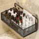 Bathroom storage rack without punching wall-mounted storage shelf