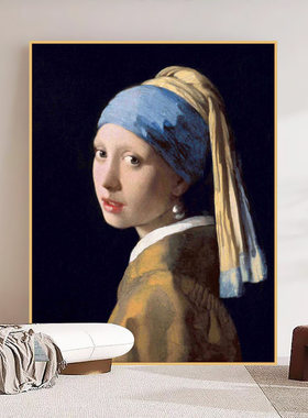 成人解压画数字油画diy填充手绘手工填色涂色玄关油彩画 世界名画