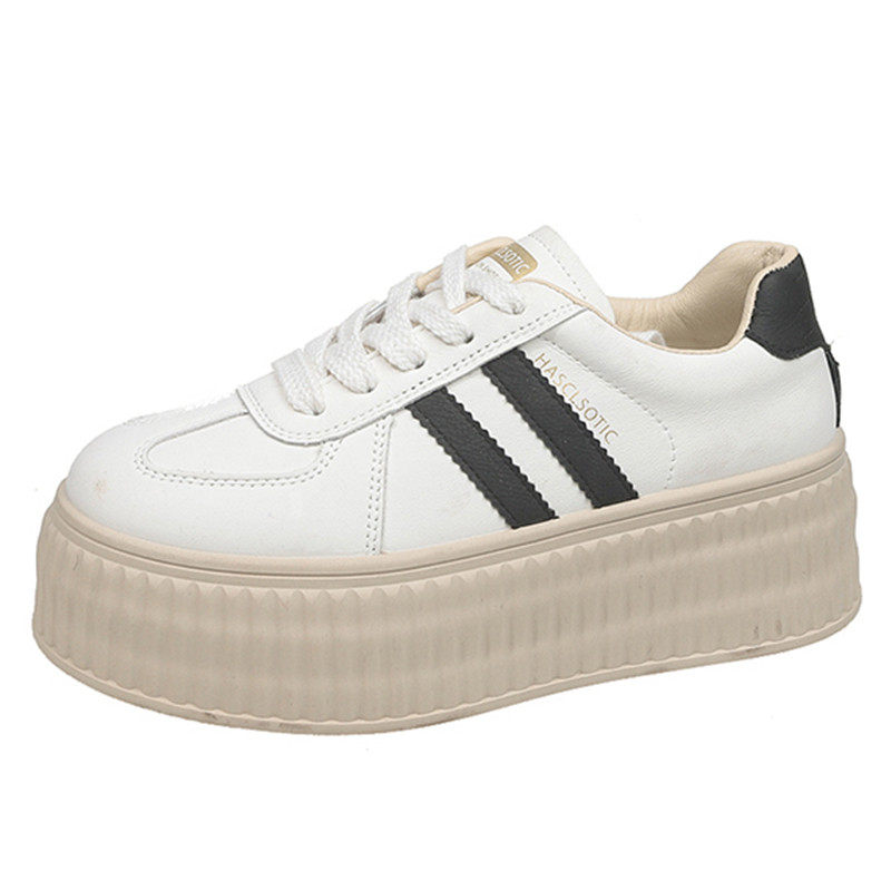 内增高德训鞋女2025新款春季爆款小白鞋百搭休闲松糕厚底运动板鞋,淘宝优惠券,粉丝福利购,淘宝优惠卷