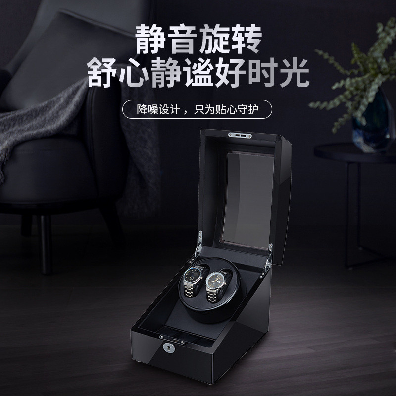 现货批发摇表器机械手表自动上链电动转表器马达晃表器手表收纳盒 - 图1