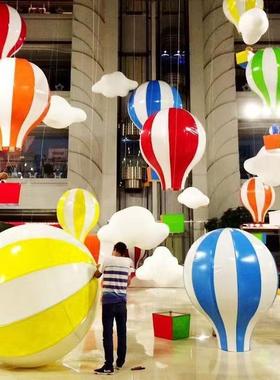 立体浮云泡沫摆件室内陈列浮云雕塑 艺术馆景观浮云摆件摆件批发