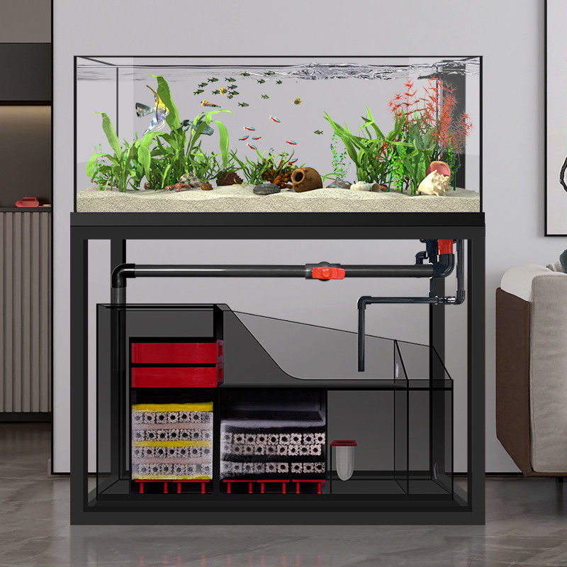 汉霸原生溪流缸鱼缸不锈钢底滤用大型造景水族箱超白缸2025新款,淘宝优惠券,粉丝福利购,淘宝优惠卷