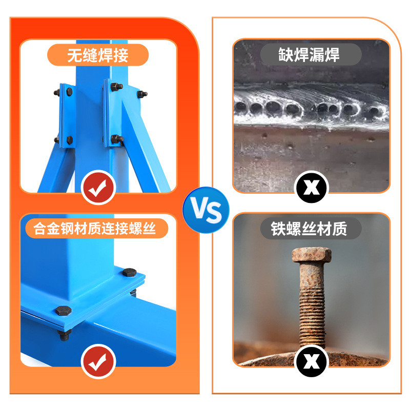 可移动龙门架3/5吨手推小型起重龙门吊 升降式无轨万向移动龙门架 - 图1