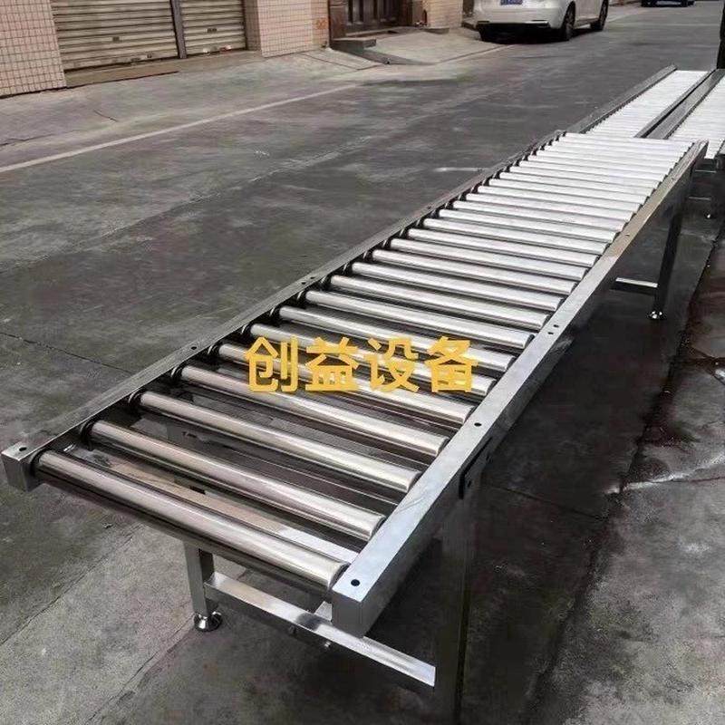 动力滚筒输送线物流传送带转弯滑道无动力滚筒流水线动力卸货滑轮,淘宝优惠券,粉丝福利购,淘宝优惠卷