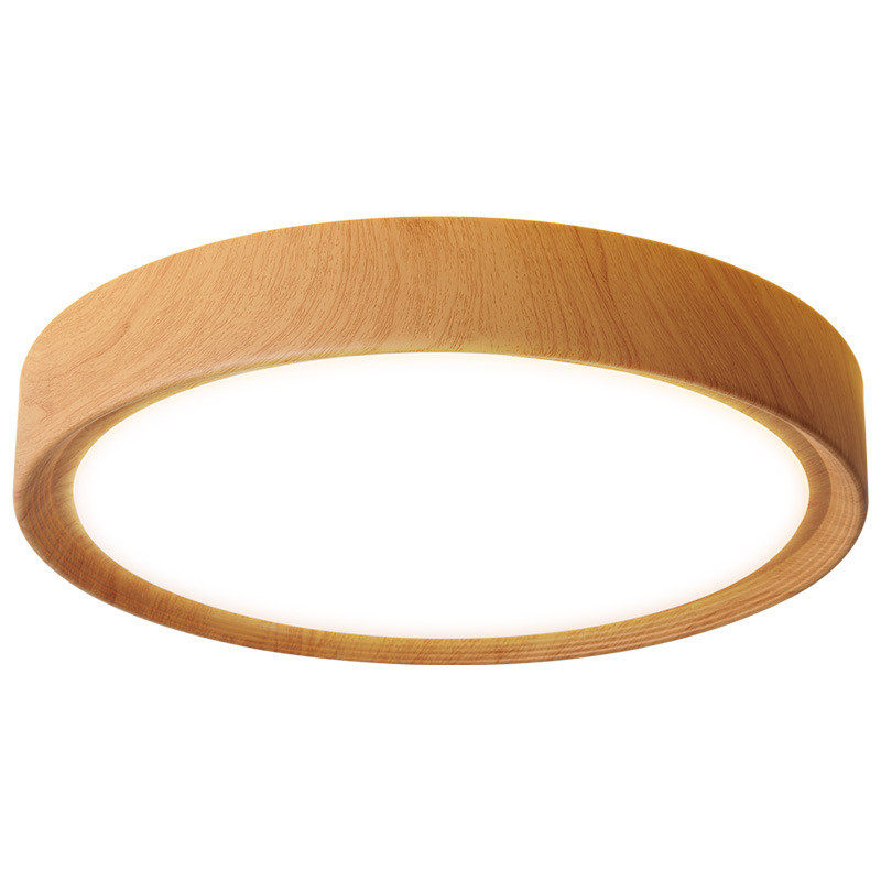 简约木纹圆形吸顶灯日式榻榻米侘寂风吸顶灯铁艺木纹大气吸顶灯具,淘宝优惠券,粉丝福利购,淘宝优惠卷