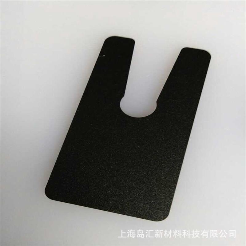 1mm黑色PC片1.5mmPC耐力板分切雕刻成型黑色不透明耐力板阻燃PC板 - 图1