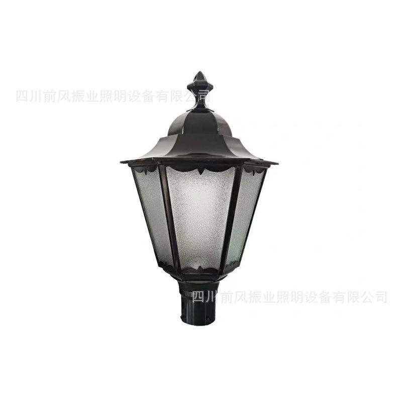 led庭院灯景观灯六角灯头公园小区高杆路灯头灯罩配件ZY-TYD-7006,淘宝优惠券,粉丝福利购,淘宝优惠卷