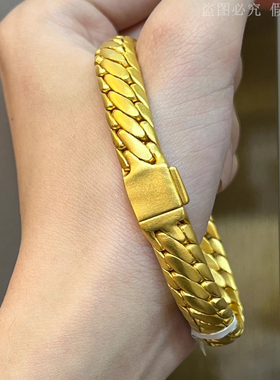 金包银三马鞭手链男女款送男友礼