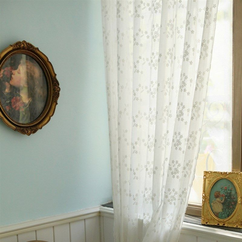 法式韩式公主风重工绣花款窗帘纱帘隔断帘N遮挡帘门帘透光不透人,淘宝优惠券,粉丝福利购,淘宝优惠卷