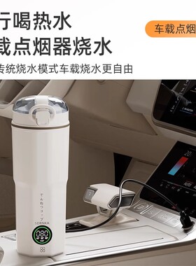车载烧水壶便携式电热水杯旅行