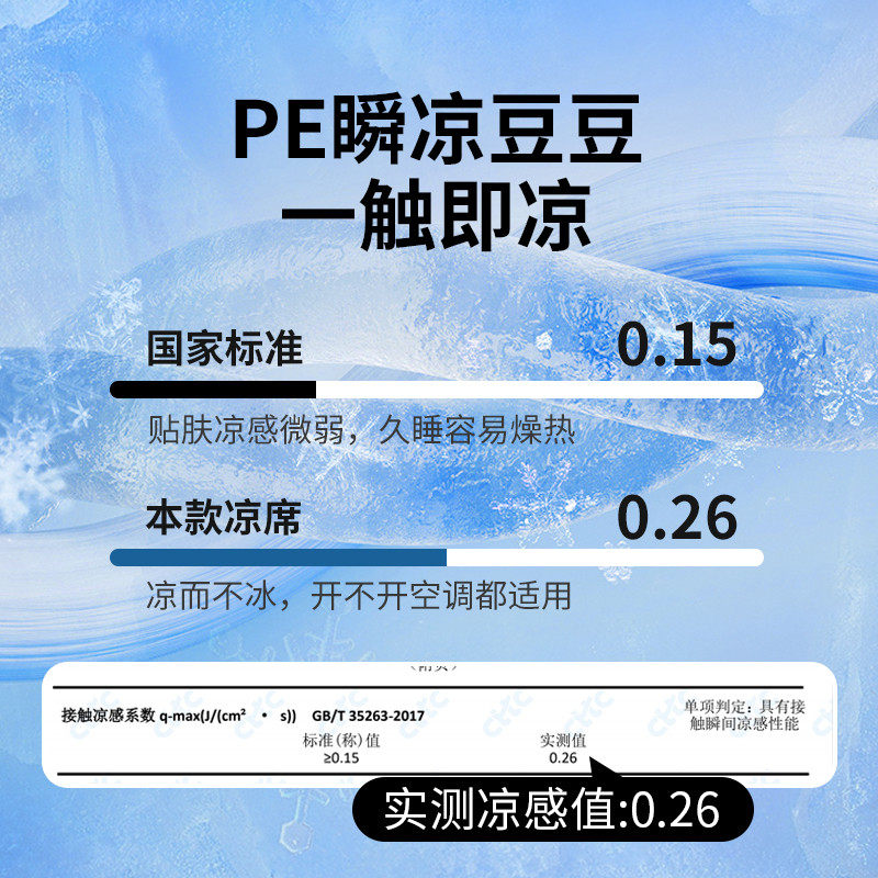 夏季A类母婴级凉豆豆席夏天空调冰丝凉席可折叠可机洗软席床笠款,淘宝优惠券,粉丝福利购,淘宝优惠卷