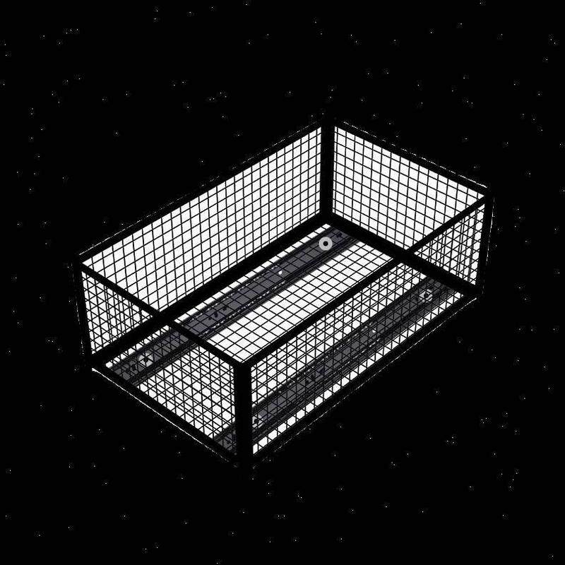 拉篮滑轨定制衣柜网式分层收纳篮抽屉式网格篮免打孔密抽拉收纳筐,淘宝优惠券,粉丝福利购,淘宝优惠卷