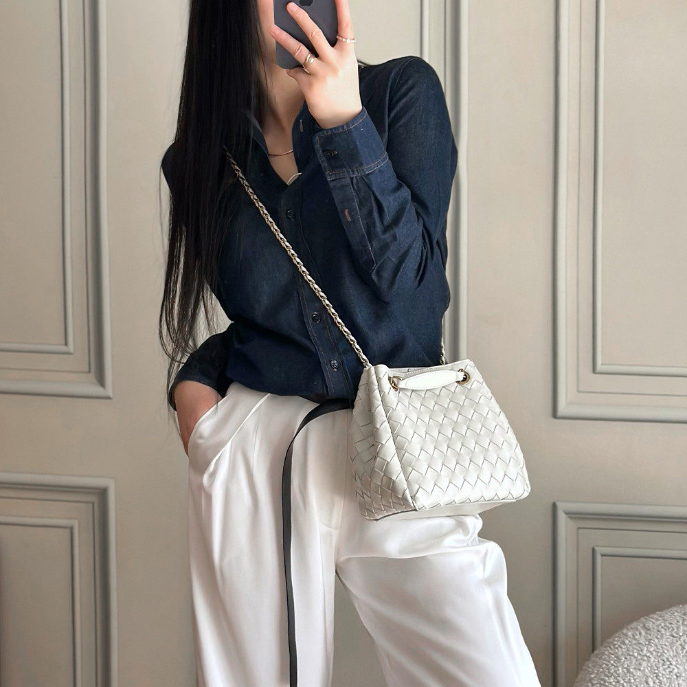 2025新款链条降落伞包编织包女高级感单肩腋下包通勤包,淘宝优惠券,粉丝福利购,淘宝优惠卷