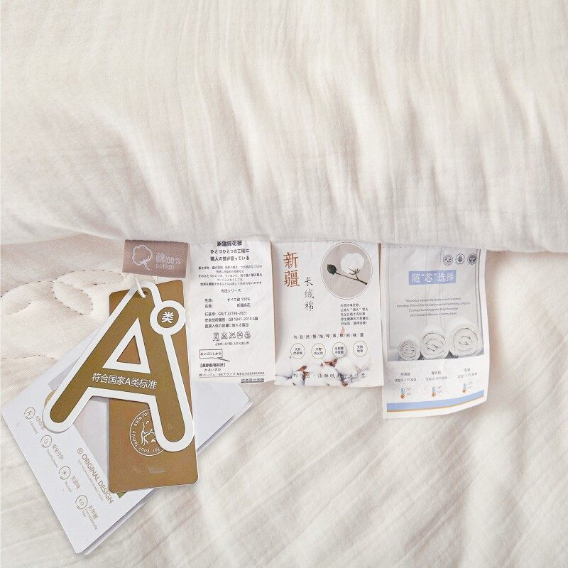 2025新款全棉A类皱皱双层纱棉花被被子冬被棉被被芯冬季加厚保暖,淘宝优惠券,粉丝福利购,淘宝优惠卷