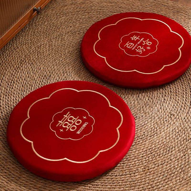 敬茶结婚跪垫一对新娘坐垫改口婚礼跪拜地垫敬酒喜垫子婚庆用品u.,淘宝优惠券,粉丝福利购,淘宝优惠卷