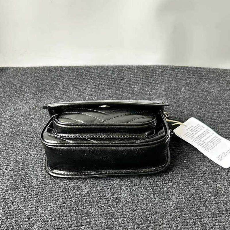 迷你2024年新款头层油蜡褶皱流浪包高档金属链条女士小包,淘宝优惠券,粉丝福利购,淘宝优惠卷