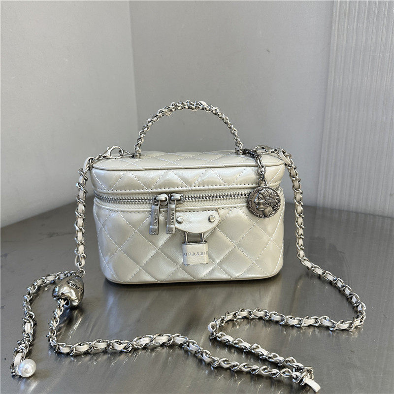 时黛上新2025夏季新款时髦链条手提包洋气百搭盒子包,淘宝优惠券,粉丝福利购,淘宝优惠卷