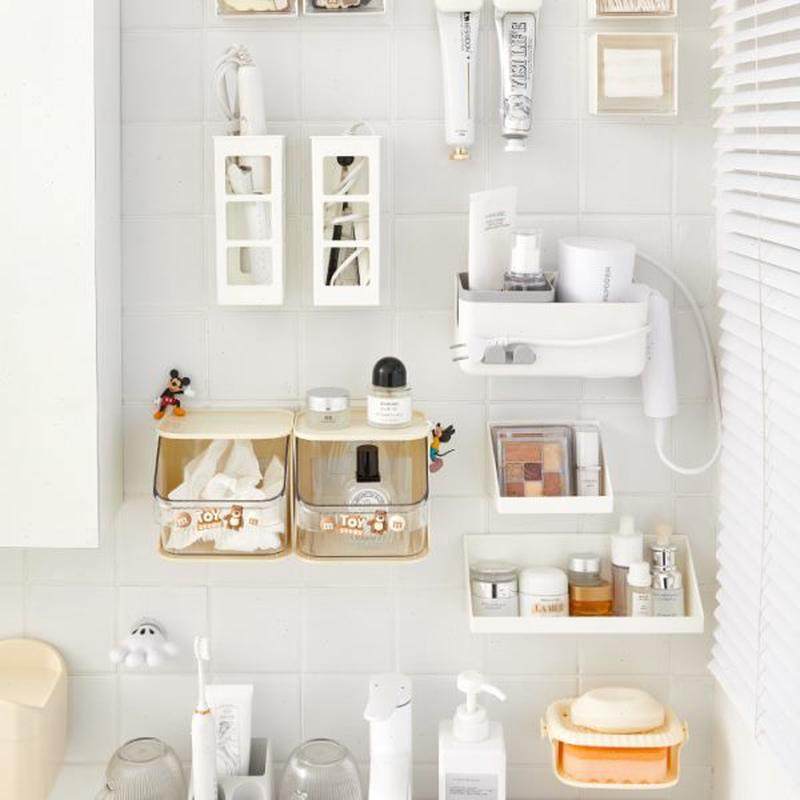 吹风机置物架浴室壁挂免打孔家用电吹风支架卫生间洗漱用品整理架,淘宝优惠券,粉丝福利购,淘宝优惠卷