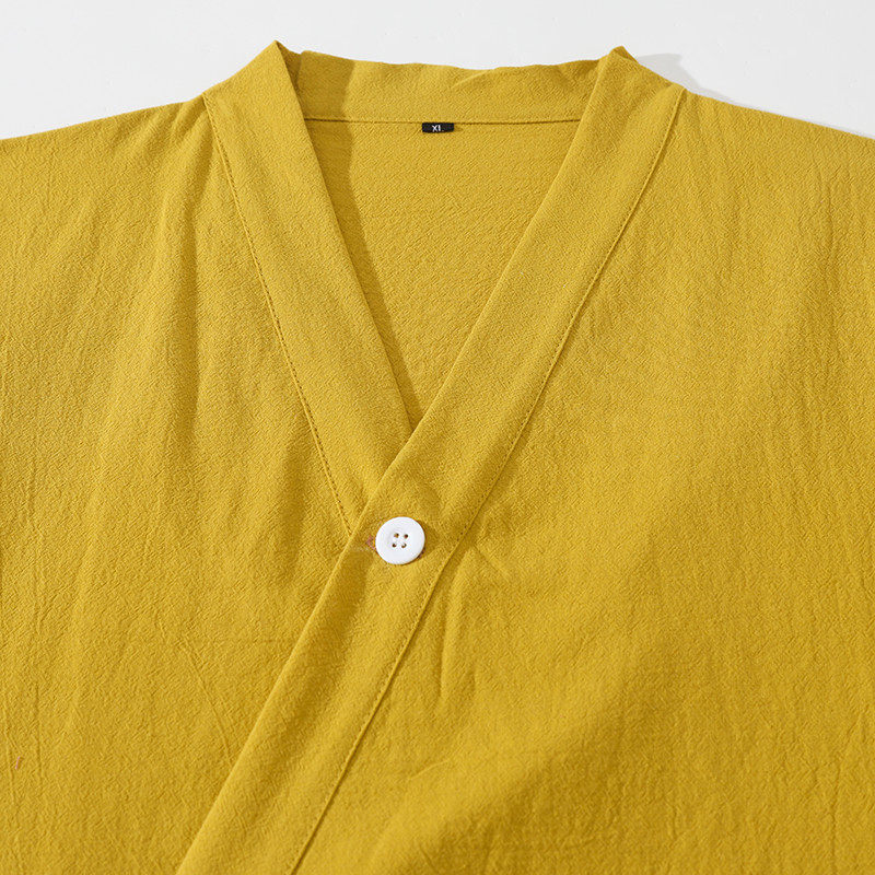 2025新款汗蒸服女款纯棉日式开衫系带居睡衣情侣男桑拿服洗浴服,淘宝优惠券,粉丝福利购,淘宝优惠卷