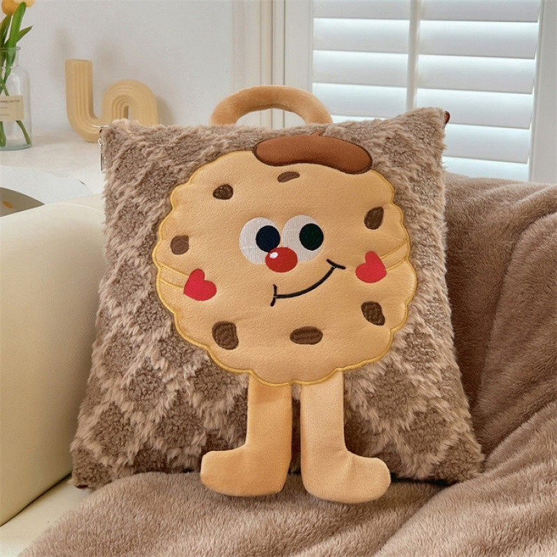 多功能抱枕被卡通曲奇汽车腰靠坐垫车载午休毯沙发空调被午睡被子,淘宝优惠券,粉丝福利购,淘宝优惠卷