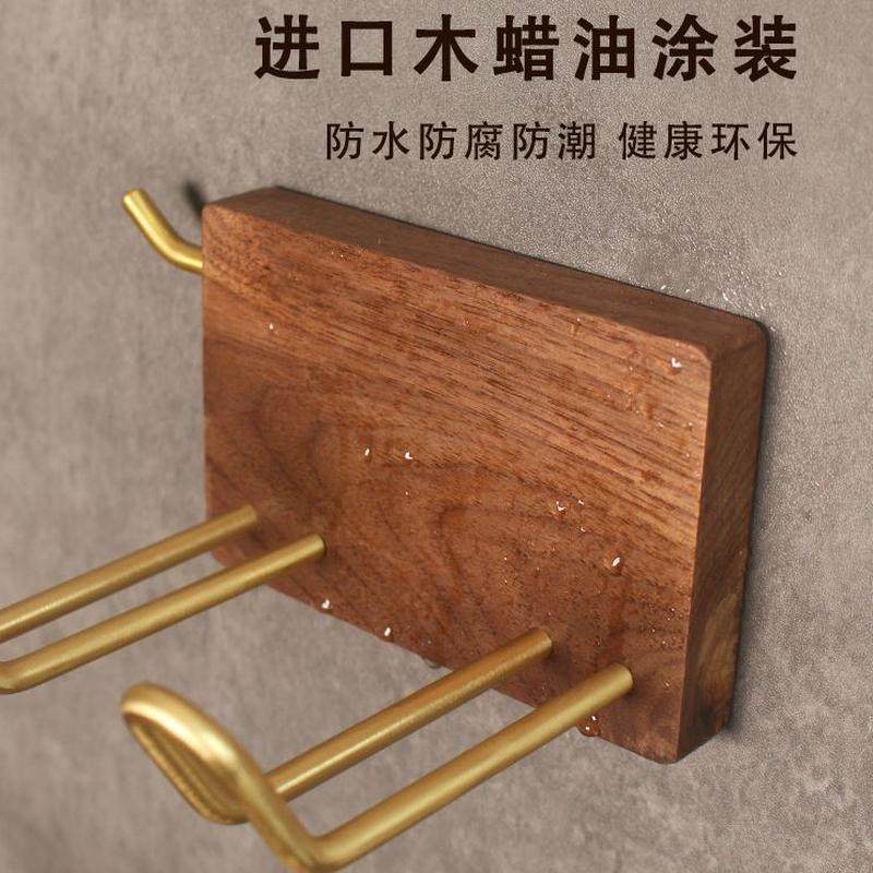 支架免打孔壁挂式挂架收纳风筒电吹风实木卫生间浴室吹风机置物架,淘宝优惠券,粉丝福利购,淘宝优惠卷