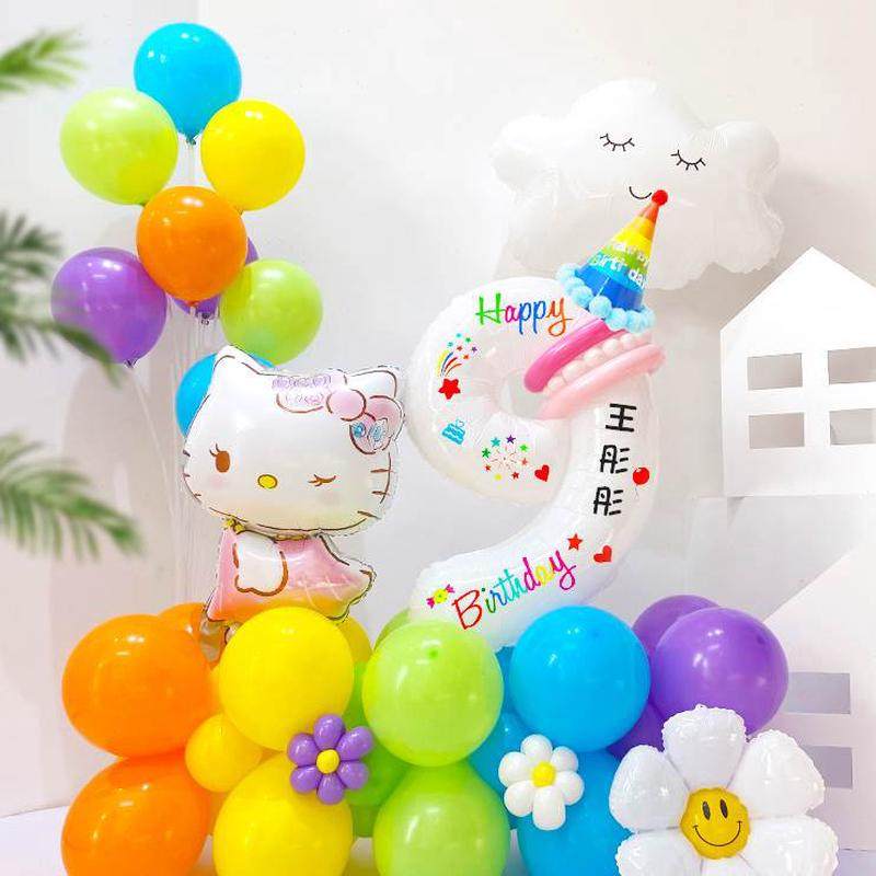 数字装饰宝宝铝膜气球定制网红生日布置拍照道具氛围儿童生日场景,淘宝优惠券,粉丝福利购,淘宝优惠卷