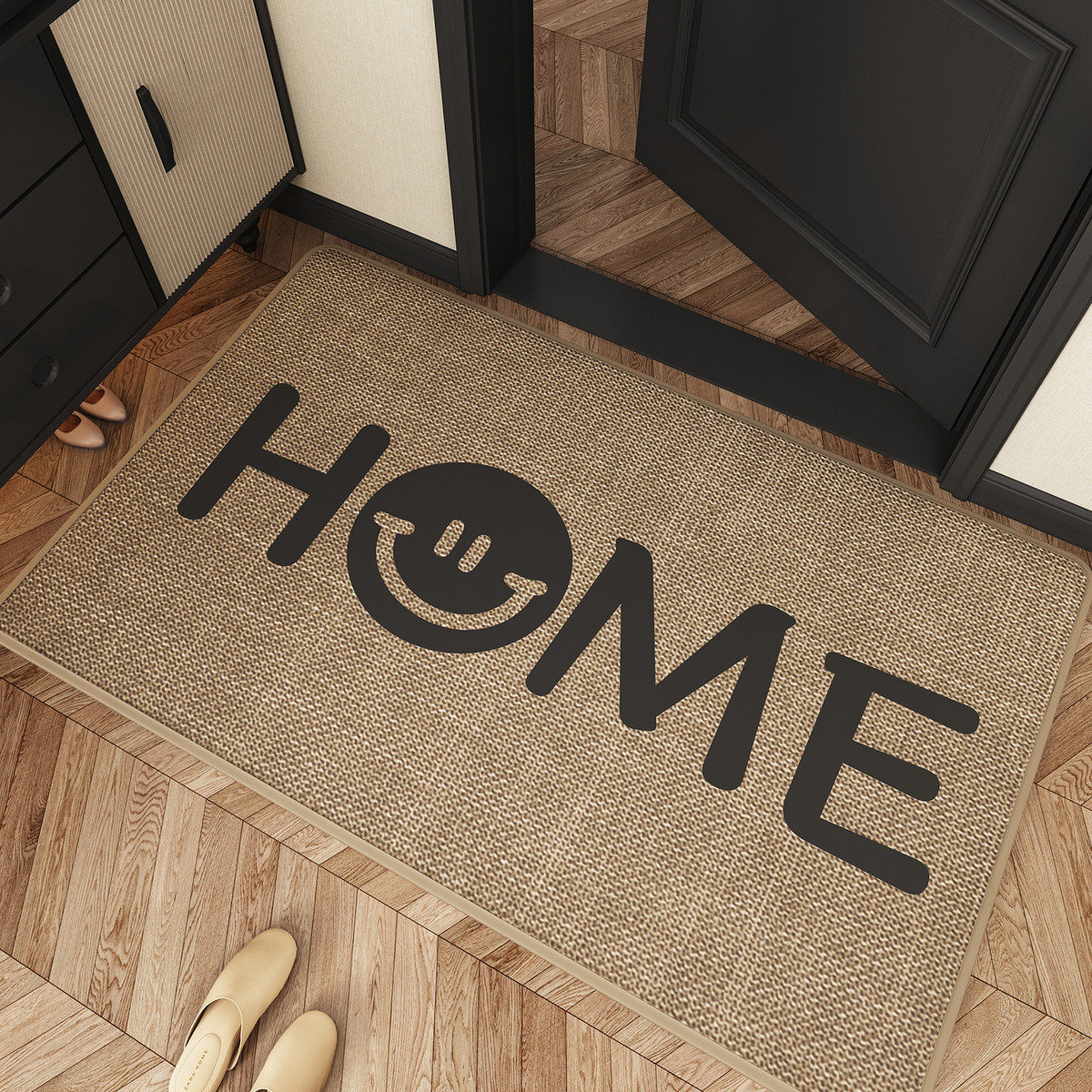 高级入户门地垫室外门垫门口地毯玄关门外脚垫亚麻耐脏蹭脚垫定制,淘宝优惠券,粉丝福利购,淘宝优惠卷