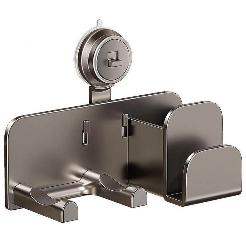 吸盘风机厕所吸盘吹风机置物架收纳架电吹风卫生间免打孔浴室支架,淘宝优惠券,粉丝福利购,淘宝优惠卷