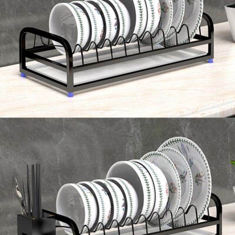 304不锈钢碗碟架沥水架碗盘收纳架子厨房置物架筷子筒抽屉沥水篮,淘宝优惠券,粉丝福利购,淘宝优惠卷