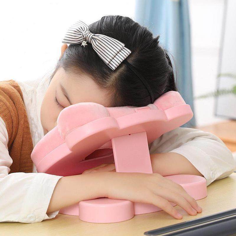 小学生折叠午睡枕趴睡枕儿童教室午休神器夏季冰丝趴桌子睡觉抱枕,淘宝优惠券,粉丝福利购,淘宝优惠卷