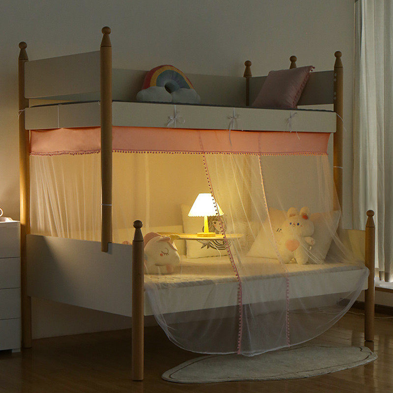 新款子母床蚊帐 公主风上下床蚊帐 儿童上下铺蚊帐 学生宿舍蚊帐,淘宝优惠券,粉丝福利购,淘宝优惠卷