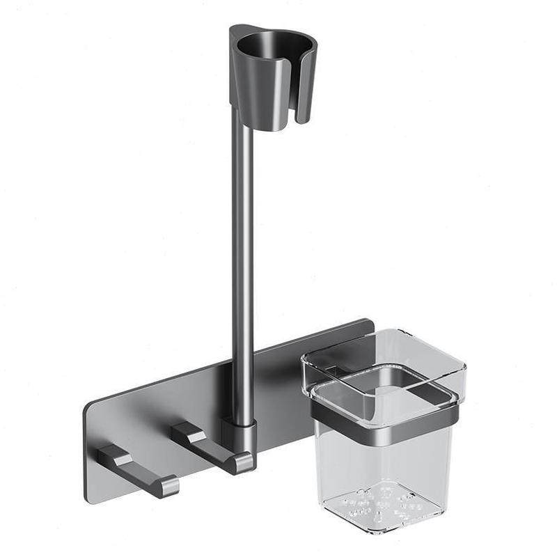 懒人吹风机置物架电吹风风筒卫生间免打孔浴室支架收纳神器壁挂式,淘宝优惠券,粉丝福利购,淘宝优惠卷