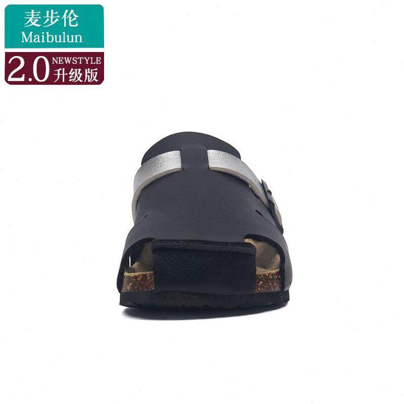 步伦情侣鞋包休闲鞋户外夏男女沙滩搭扣洞洞鞋软木拖头懒人麦平底,淘宝优惠券,粉丝福利购,淘宝优惠卷