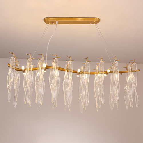 lego法式奢华后现代水晶吊灯美式轻奢室内客厅餐厅葡萄牙树枝吊灯 - 图2