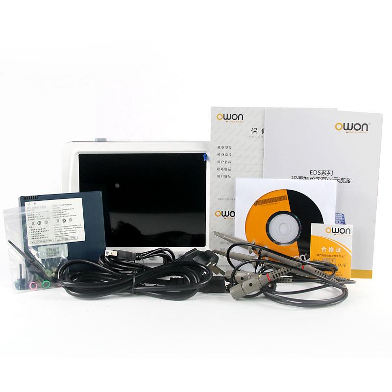 利利普EDS112C V/EDS102C V便携超薄双通道100M 2G数字存储示波器 - 图3