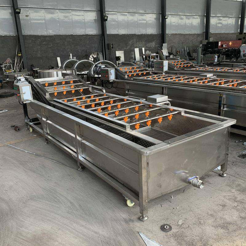 青菜蘑菇全自动气泡清洗机果蔬净菜加工设备不锈钢高压喷淋洗菜机,淘宝优惠券,粉丝福利购,淘宝优惠卷