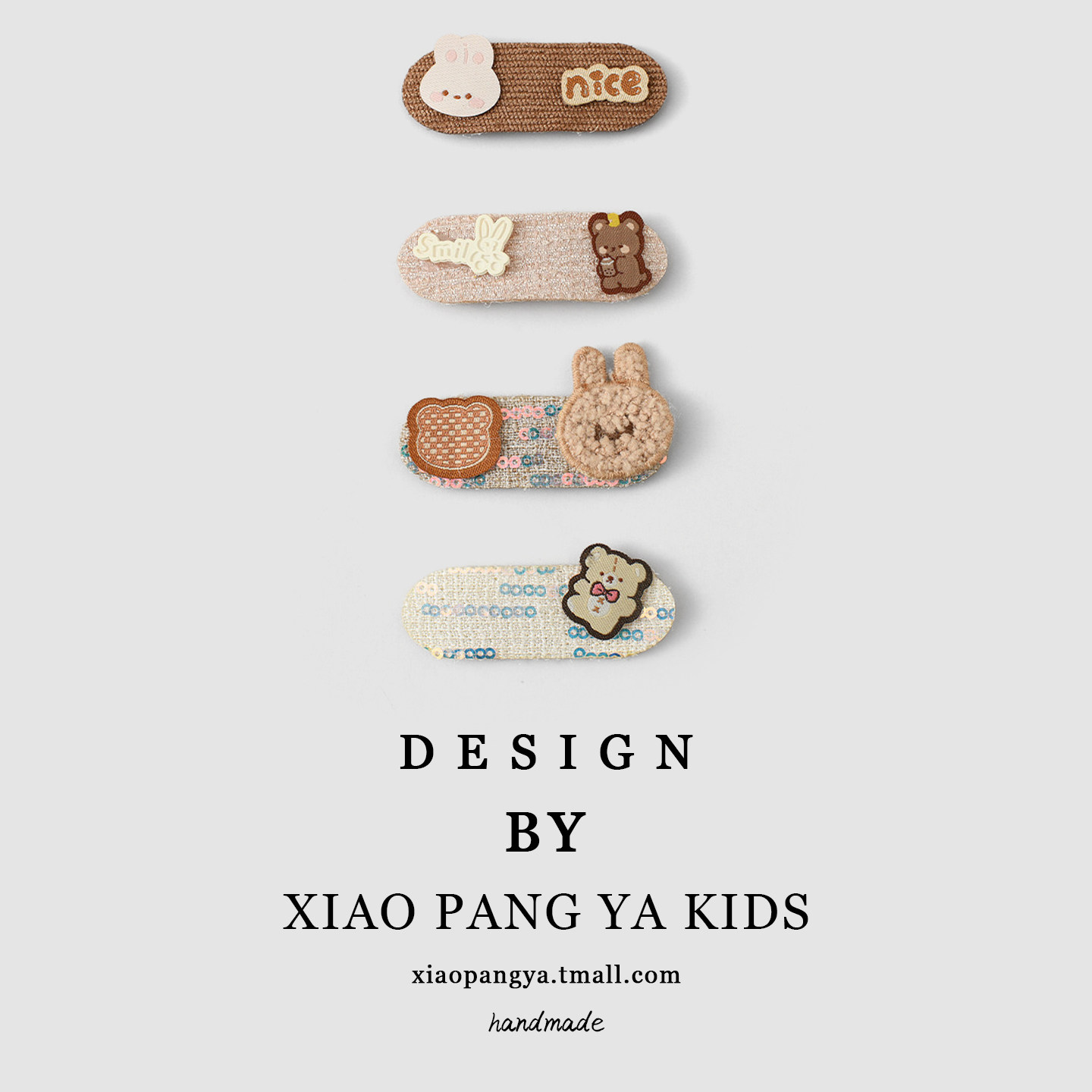 婴幼儿可爱不伤发卡通动物魔术贴儿童侧边刘海发帖宝宝胎毛发饰,淘宝优惠券,粉丝福利购,淘宝优惠卷