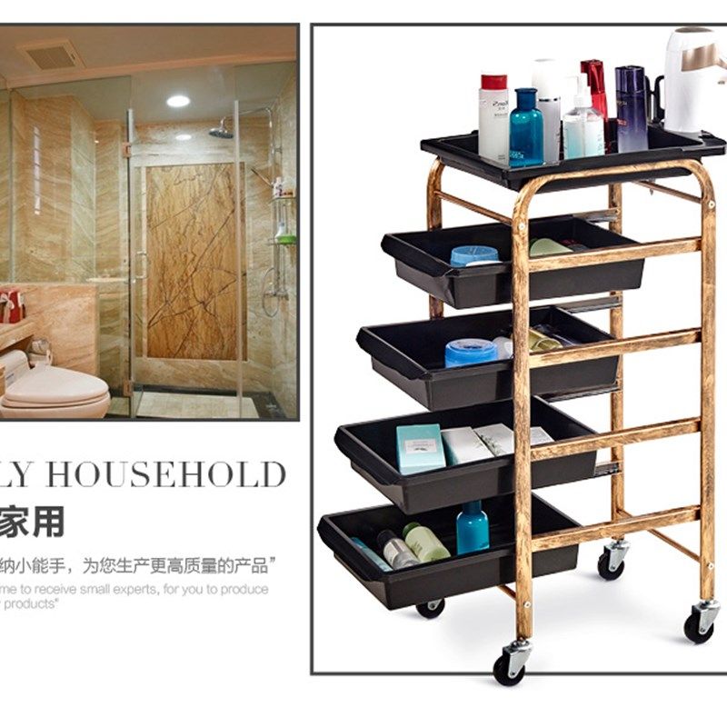 美发推车a发廊工具车美容手推车理发店烫染发型师杠车多功能工具,淘宝优惠券,粉丝福利购,淘宝优惠卷