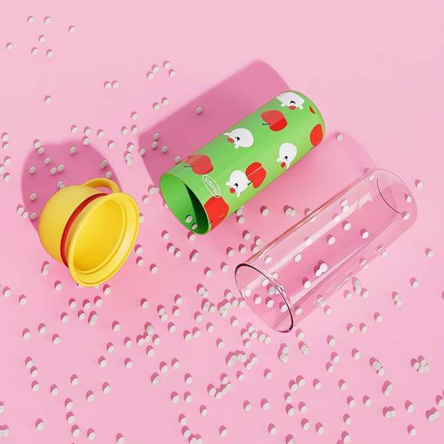The toothbrush cup that was asked! Travel mouthwash cup toothpaste toothbrush storage box three-in-one set convenient toilet cup