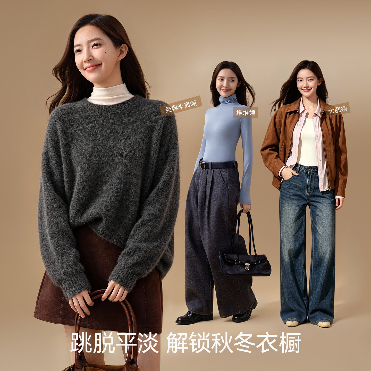 都市丽人保暖女士打底衣秋衣薄款内搭肌底衣长袖内衣2026新款 女都实拍商品图