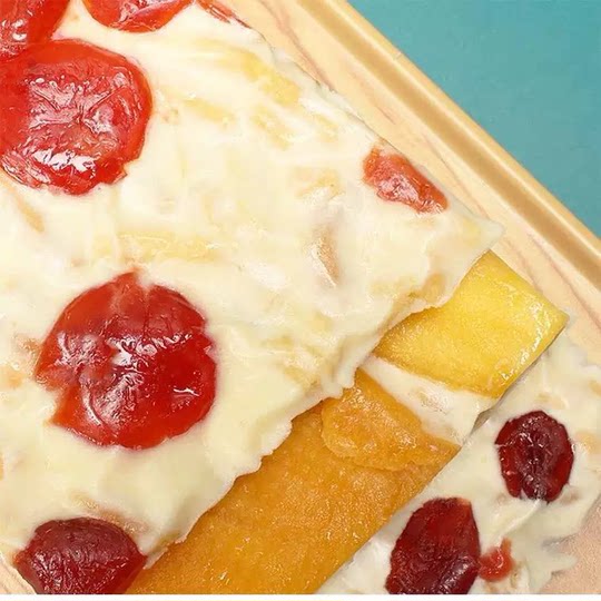 奶皮子新疆特产奶制品纯手工千层奶皮奶盖果粒夹心奶卷奶酪小零食