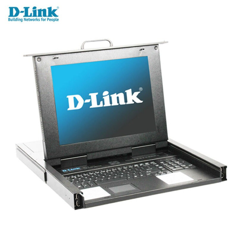 成都体验中心 友讯（D-Link） DKVM-L516H 15英寸LCD液晶四合一体式KVM多电脑切换器上机架（需订货） - 图0