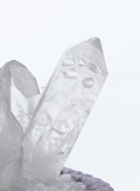 摆件客厅紫色星球水晶创意居家