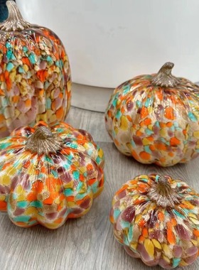 好寓意南瓜摆件家居装饰品高颜值